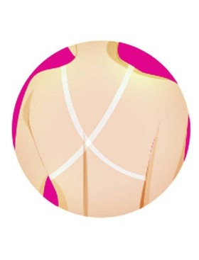 Бюстгальтер-невидимка силиконовый Julimex BS-04, Цвет: телесный, Размеры: A, изображение 5
