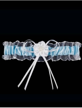 Подвязка на ногу Julimex PW-18 MADRYT, Цвет: голубой, Размеры: UN