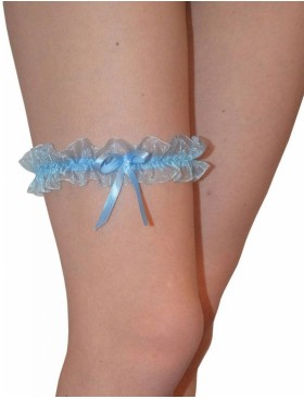 Подвязка на ногу Julimex PW-03 MONAKO голубой, Цвет: голубой, Размеры: UN, изображение 2