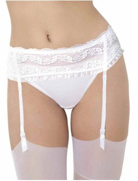 Пояс для чулок Julimex LILLY PAS, Цвета: белый, Размеры: XL