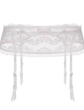 Пояс для чулок Julimex LILLY PAS, Цвета: белый, Размеры: XL, изображение 4