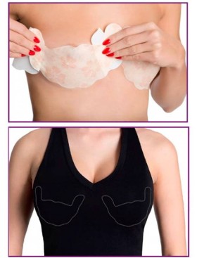 Самоклеющиеся пластыри Julimex PS-01 PUSH-UP, Цвет: телесный, Размеры: B, изображение 2