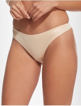 Трусы бразилиана Kris Line BETTY COFFEE stringshorts, Цвет: бежевый, Размеры: S