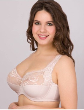 Бюстгальтер мягкий с подкроем Elli 1012 серебристый пион, Цвет: серебристый пион, Размеры: 75H, изображение 6