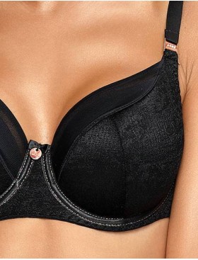 Бюстгальтер полумягкий Ava TIGER LILY 1919 PU, Цвет: черный, Размеры: 80C, изображение 2