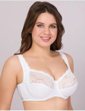 Бюстгальтер мягкий с подкроем Elli 1013 белый, Цвет: белый, Размеры: 90H, изображение 7