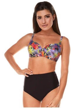 Яркий купальник с трансформирующимися плавками Ewlon D.8008_965, Цвет: мульти_965, Размеры: 70C