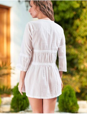 Хлопковая туника Mia-Amore CALIFORNIA 1583, Цвет: белый, Размеры: XL, изображение 2