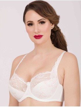 Бюстгальтер полумягкий биколор Simona M 900 молоко-роза, Цвет: молоко-роза, Размеры: 75H, изображение 7