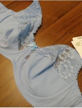 Бюстгальтер мягкий с подкроем Elli 1012 голубой, Цвет: голубой, Размеры: 75H, изображение 6