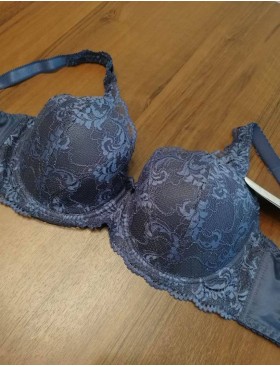 Бюстгальтер балконет Simona M 530/30 батик, Цвет: батик, Размеры: 75H, изображение 7