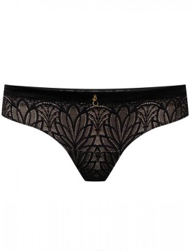 Трусы стринги Esotiq 38781 RUMBA черно-бежевый, Цвет: черно-бежевый, Размеры: M, изображение 3