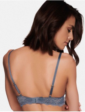 Бюстгальтер планж со съемным пуш-ап Esotiq RHONDA 38773 графит, Цвет: графит, Размеры: 75D, изображение 2