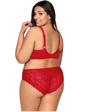 Трусы слипы миди MAT CARMELA F-053-51-1 красный, Цвет: красный, Размеры: M, изображение 4