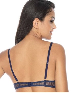 Бюстгальтер балконет пуш-ап MAT CATY M-3016-11, Цвет: темно-синий, Размеры: 70B, изображение 3