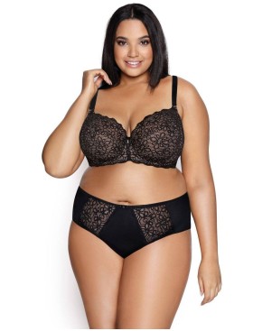 Кружевной мягкий бюстгальтер MAT JACKIE M-0168-2 черный, Цвет: черный, Размеры: 75B, изображение 3