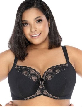 Бюстгальтер полумягкий MAT GAILA M-0129-21 черный, Цвет: черный, Размеры: 70C