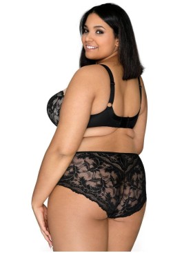 Бюстгальтер балконет MAT OLIVIA M-3108-22, Цвет: черный с бежевым, Размеры: 75C, изображение 5