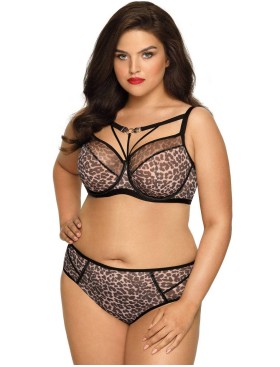 Трусы слипы Novika STELLA N figi, Цвет: леопард, Размеры: S, изображение 3