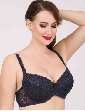 Бюстгальтер балконет пуш-ап Simona M 870 кварц, Цвет: кварц, Размеры: 90D, изображение 6