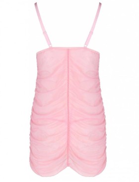 Очаровательная сорочка + стринги Avanua RIMA CHEMISE, Цвет: розовый, Размеры: 2XL/3XL, изображение 4