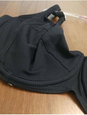 Раздельный купальник с мягкой чашкой Lorin L3093/1 черный, Цвет: черный, Размеры: 85C, изображение 3