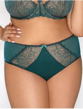 Трусы слипы миди MAT ASTI BIG F-3200-51 изумрудный, Цвет: изумрудный, Размеры: S