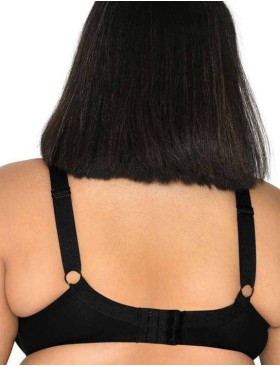 Бюстгальтер полумягкий MAT NORI M-3152-21, Цвет: черный с изумрудным, Размеры: 70D, изображение 3