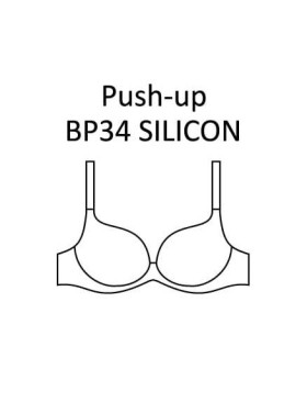 Бюстгальтер балконет супер пуш-ап Nipplex MARIETTA P-UP коралл, Цвет: коралл, Размеры: 80C, изображение 6