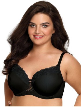 Бюстгальтер балконет Ava FREESIA 1924 U черный, Цвет: черный, Размеры: 70I, изображение 4