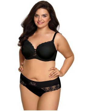 Бюстгальтер балконет Ava FREESIA 1924 U черный, Цвет: черный, Размеры: 70I, изображение 2