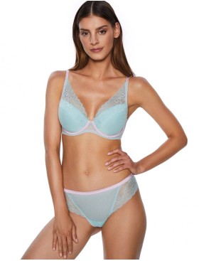 Трусы бразилиана Kinga PASTELLOVE 831/3-B, Цвет: мята+лаванда, Размеры: S, изображение 5