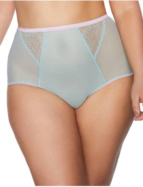 Высокие трусы слипы Kinga PASTELLOVE 831/5-P, Цвет: мята+лаванда, Размеры: S