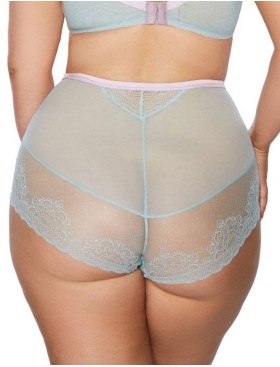 Высокие трусы слипы Kinga PASTELLOVE 831/5-P, Цвет: мята+лаванда, Размеры: S, изображение 2