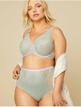 Высокие трусы слипы Kinga PASTELLOVE 831/5-P, Цвет: мята+лаванда, Размеры: S, изображение 3