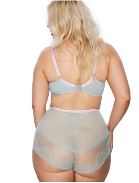 Высокие трусы слипы Kinga PASTELLOVE 831/5-P, Цвет: мята+лаванда, Размеры: S, изображение 6