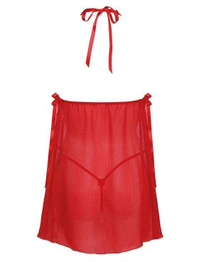 Красная сексуальная сорочка Anais BELINDA CHEMISE, Цвет: красный, Размеры: S/M, изображение 4