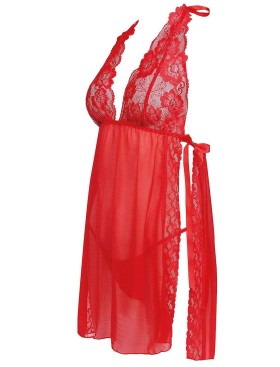 Красная сексуальная сорочка Anais BELINDA CHEMISE, Цвет: красный, Размеры: S/M, изображение 5