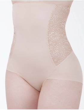 Утяжка с завышенной талией Bogema 0061 бежевый, Цвет: бежевый, Размеры: S, изображение 4