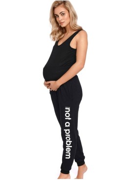 Спортивные брюки для беременных Doctor Nap SPO.4238 BLACK, Цвет: черный, Размеры: S, изображение 3