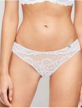 Кружевные трусы бразилиана Infiore PIZZO 5103 bianco, Цвет: bianco (белый), Размеры: S