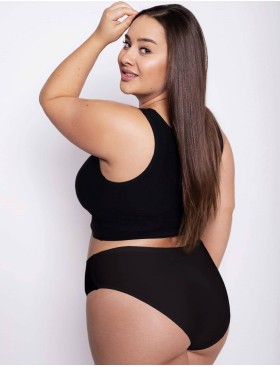 Трусы слипы Julimex FLEXI-ONE MAXI PLUS SIZE черный, Цвет: черный, Размеры: 2XL/3XL, изображение 4