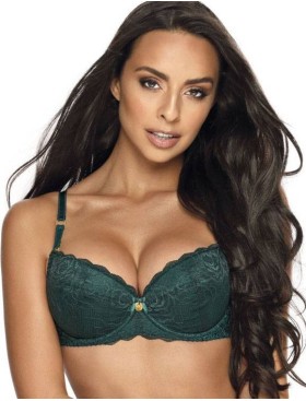 Бюстгальтер балконет пуш-ап MAT ASTI M-3200-11 изумрудный, Цвет: изумрудный, Размеры: 65E