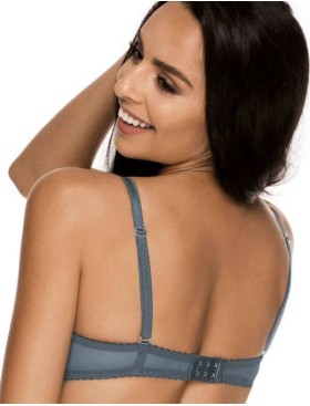 Бюстгальтер балконет пуш-ап MAT ASTI M-3200-11 серый, Цвет: серый, Размеры: 75F, изображение 3