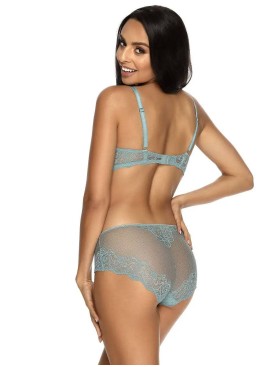 Бюстгальтер балконет пуш-ап MAT MILO M-3210-11 голубой, Цвет: голубой, Размеры: 70B, изображение 4