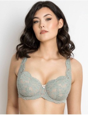 Бюстгальтер балконет тюльпан Subtille BELLA full cup оливковый, Цвет: оливковый, Размеры: 70I, изображение 3