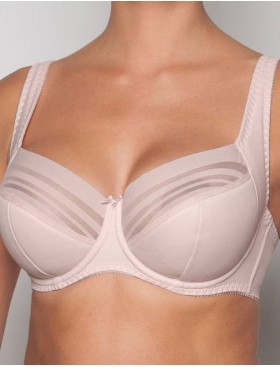 Бюстгальтер полумягкий с усиленной бретелью Albina L SILUET 8090 серебристый пион, Цвет: серебристый пион, Размеры: 80F