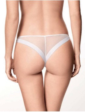 Трусы бразилиана Lormar Brasiliana EXTRA bianco, Цвет: bianco (белый), Размеры: S, изображение 2