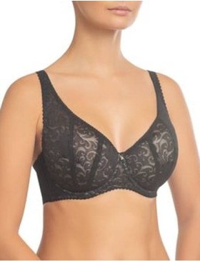 Бюстгальтер с поролоном Nikol Djumon 142 11 черный, Цвет: черный, Размеры: 75A