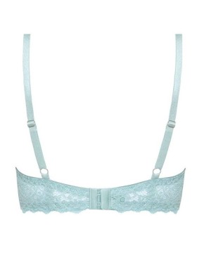 Бюстгальтер балконет пуш-ап Nipplex GAJA P-UP, Цвет: бирюза, Размеры: 80C, изображение 5